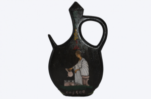 ג'בנה/קומקום מגולף בעץ