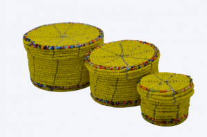 סט קופסאת תכשיטים מחרוזים